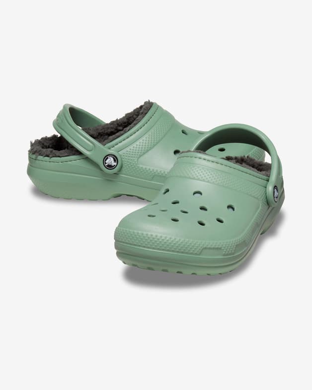 Crocs Classic Lined Clog verde absoluto - #4