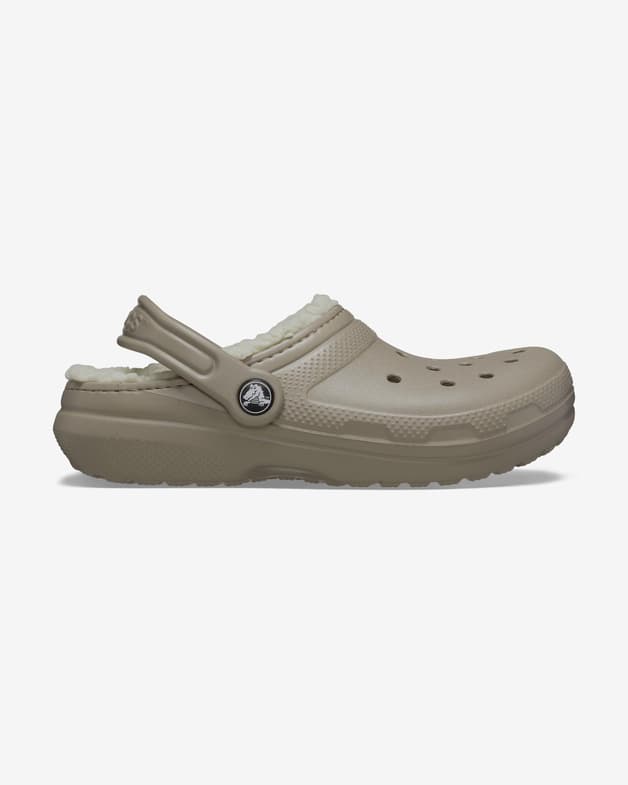 Crocs Classic Lined Clog T marrón infantil - #1