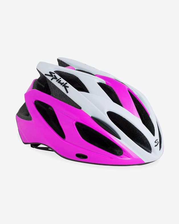 Casco Spiuk Tamera Lite fucsia blanco - #1