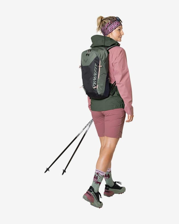 Mochila Dynafit Transalper 16L verde negro mujer - #4