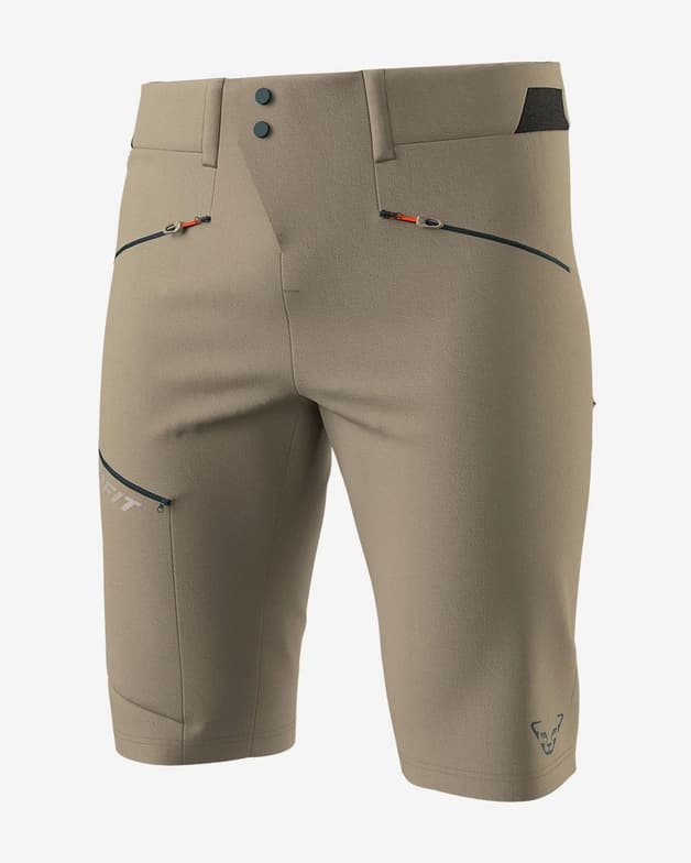 Pantalón corto Dynafit Transalper Dynastretch beige - #1