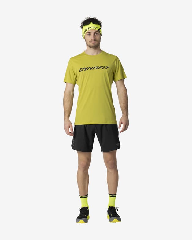 Camiseta Dynafit Traverse manga corta amarillo negro - #3