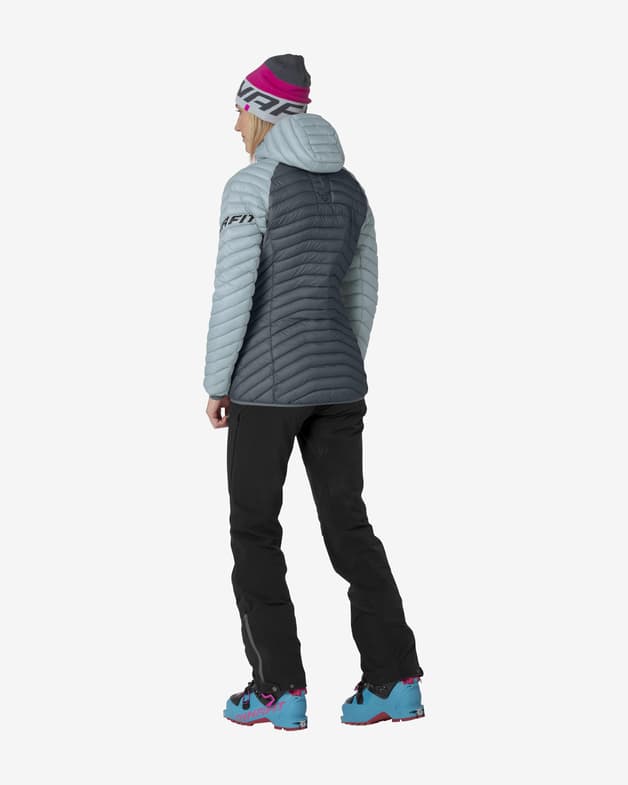 Chaqueta Dynafit Radical Down Hooded azul noche azul pastel mujer - #4