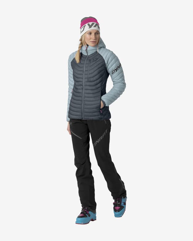 Chaqueta Dynafit Radical Down Hooded azul noche azul pastel mujer - #3