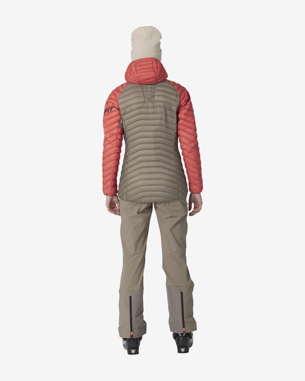 Chaqueta Dynafit Radical Down Hooded marrón claro rosa mujer - #4