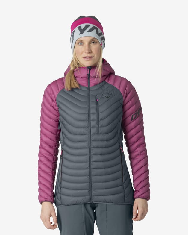 Chaqueta Dynafit Radical Down Hooded gris oscuro rosa mujer - #2