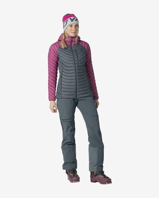 Chaqueta Dynafit Radical Down Hooded gris oscuro rosa mujer - #4