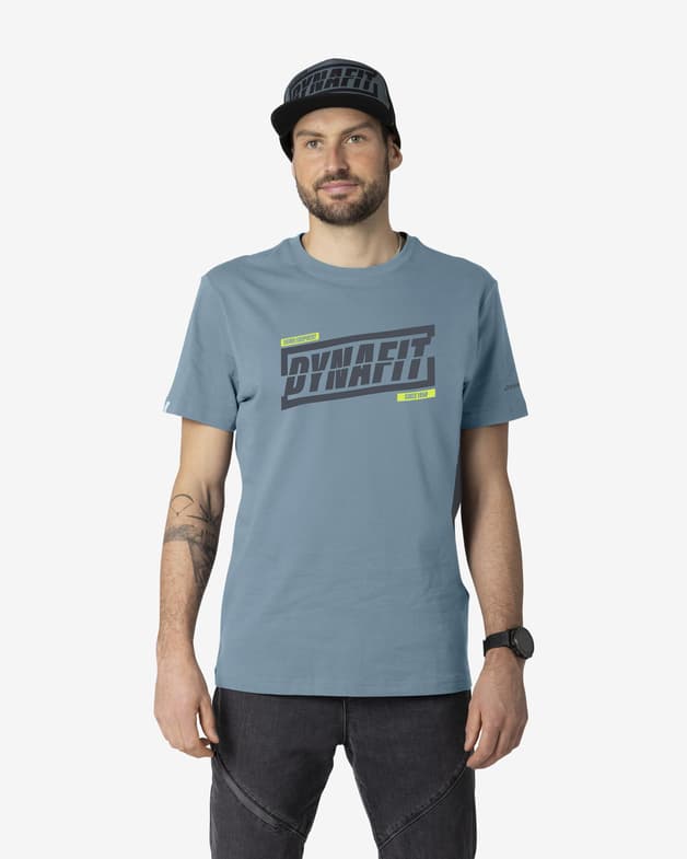 Camiseta Dynafit Graphic manga corta azul acero - #2