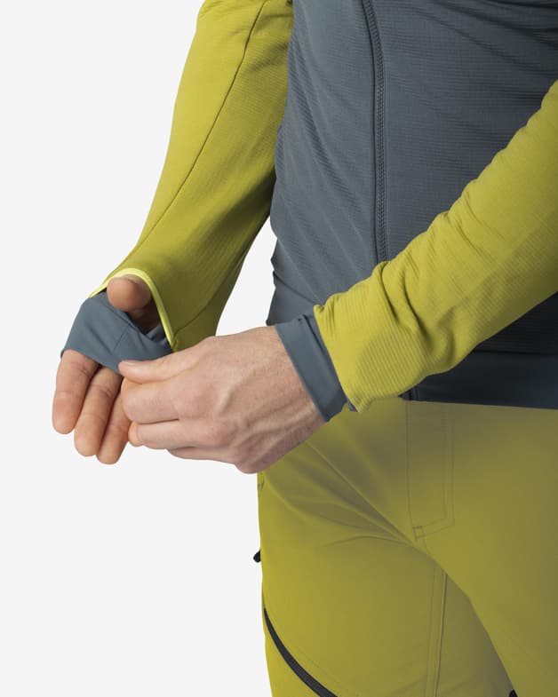 Chaqueta Dynafit Radical Polartec gris amarillo - #7