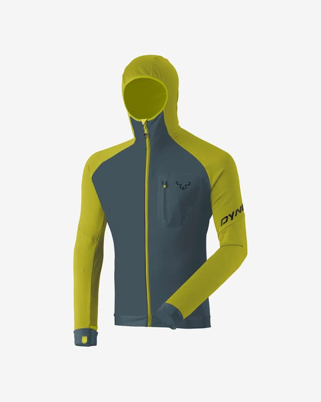 Chaqueta Dynafit Radical Polartec gris amarillo - #1
