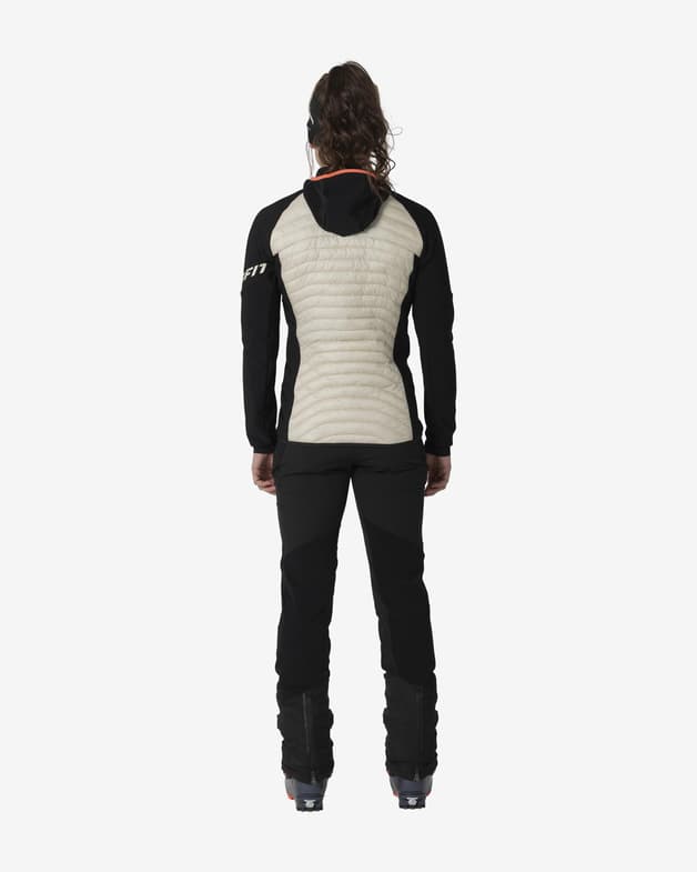 Chaqueta con capucha Dynafit Speed Insulation Hybrid blanco negro mujer - #4
