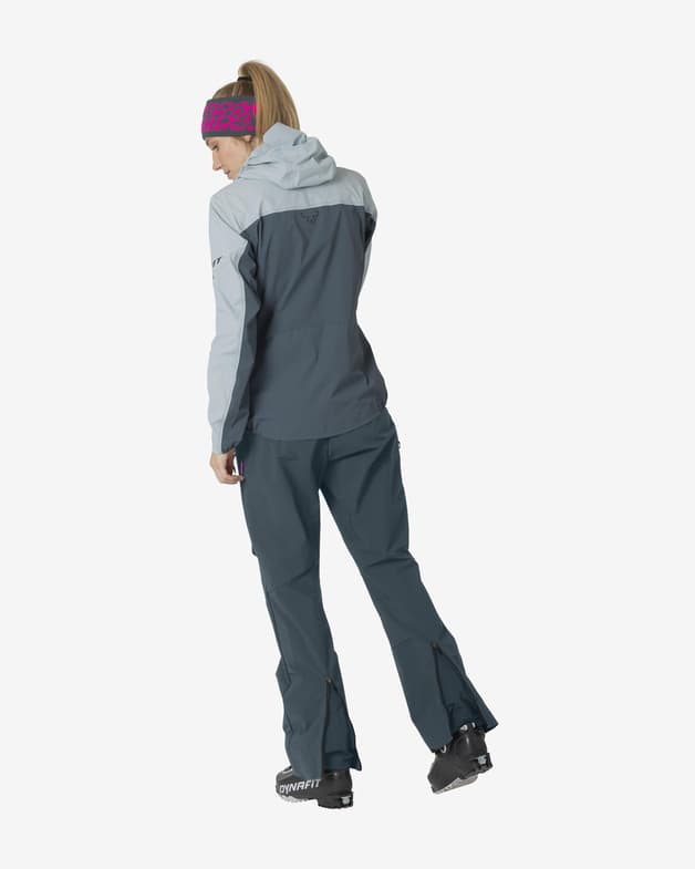 Chaqueta con capucha Dynafit Ridge Dynastretch gris oscuro gris claro mujer - #3