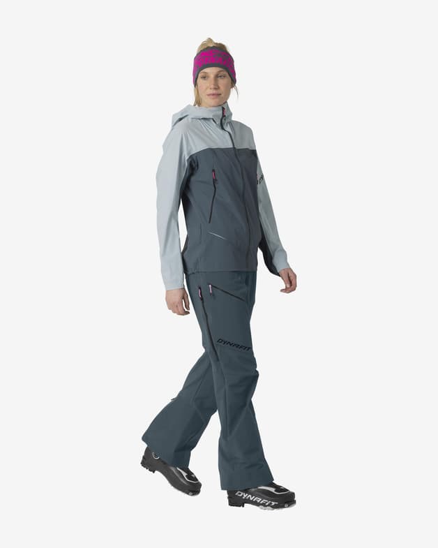 Chaqueta con capucha Dynafit Ridge Dynastretch gris oscuro gris claro mujer - #2