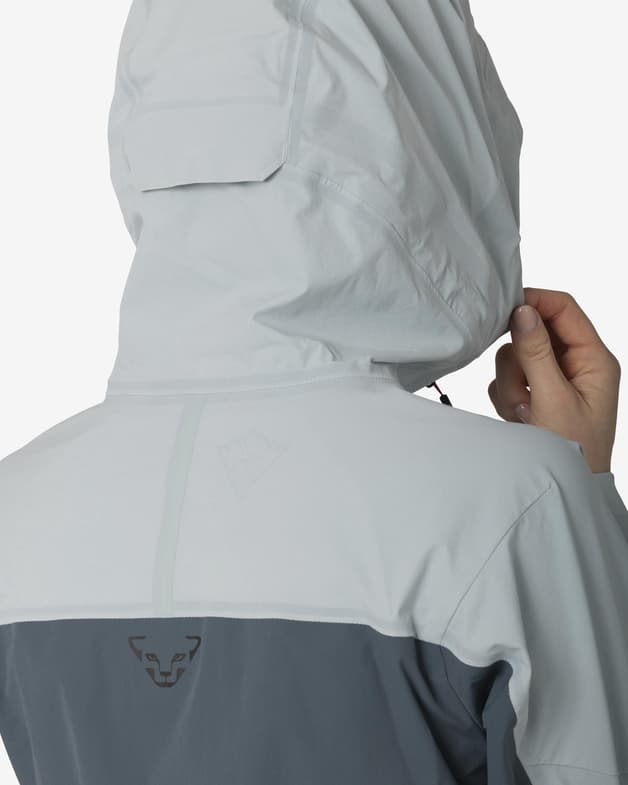 Chaqueta con capucha Dynafit Ridge Dynastretch gris oscuro gris claro mujer - #5