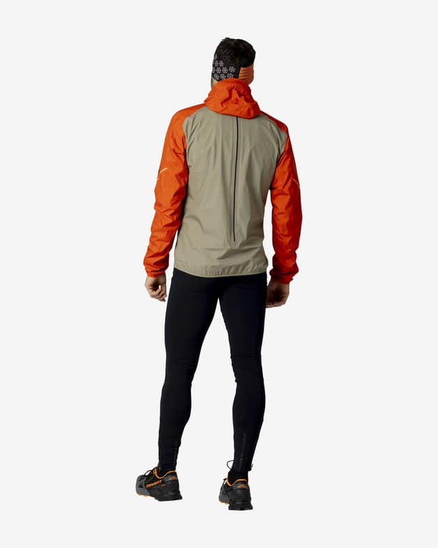 Chaqueta fina con capucha Dynafit Alpine 3L naranja marrón claro - #4