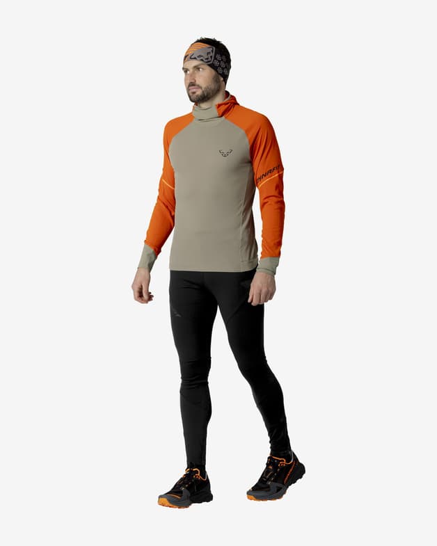 Camiseta Dynafit Alpine manga larga marrón claro naranja - #3