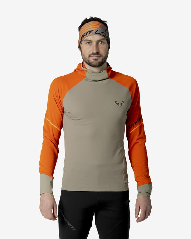 Camiseta Dynafit Alpine manga larga marrón claro naranja - #2