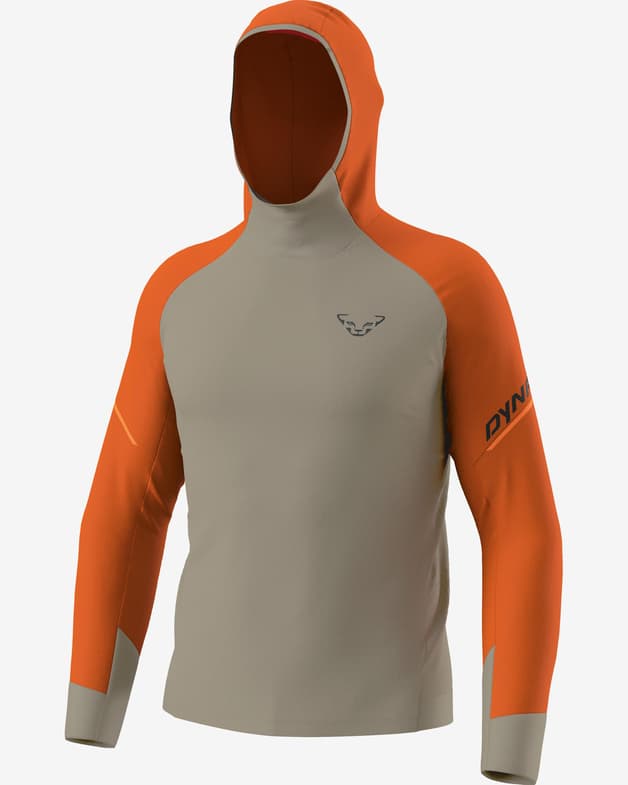 Camiseta Dynafit Alpine manga larga marrón claro naranja - #1