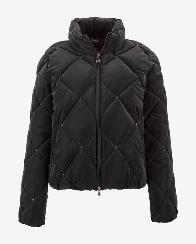 Chaqueta EA7 Winter Puffy negro puro mujer - #1