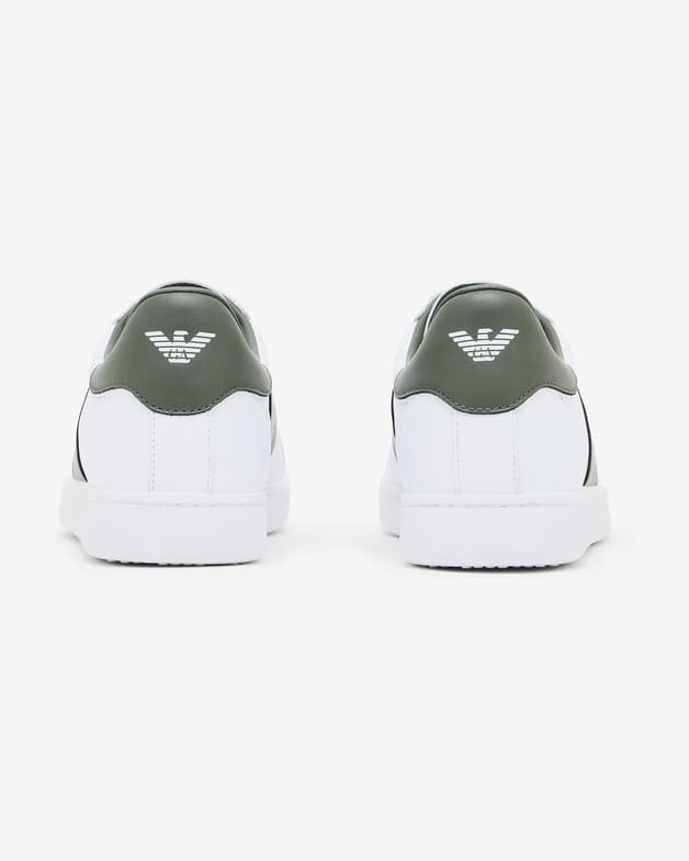 Zapatillas EA7 Court blanco verde - #5
