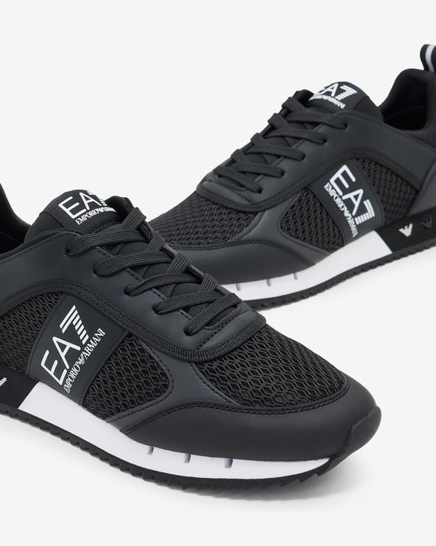 Zapatillas EA7 Evolution Mesh negro blanco - #6