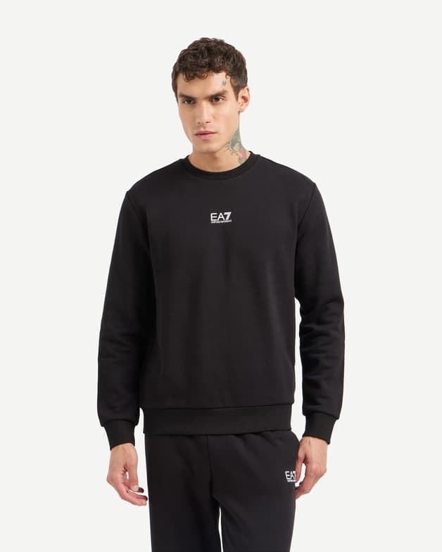Sudadera EA7 Core Identity negro puro - #1