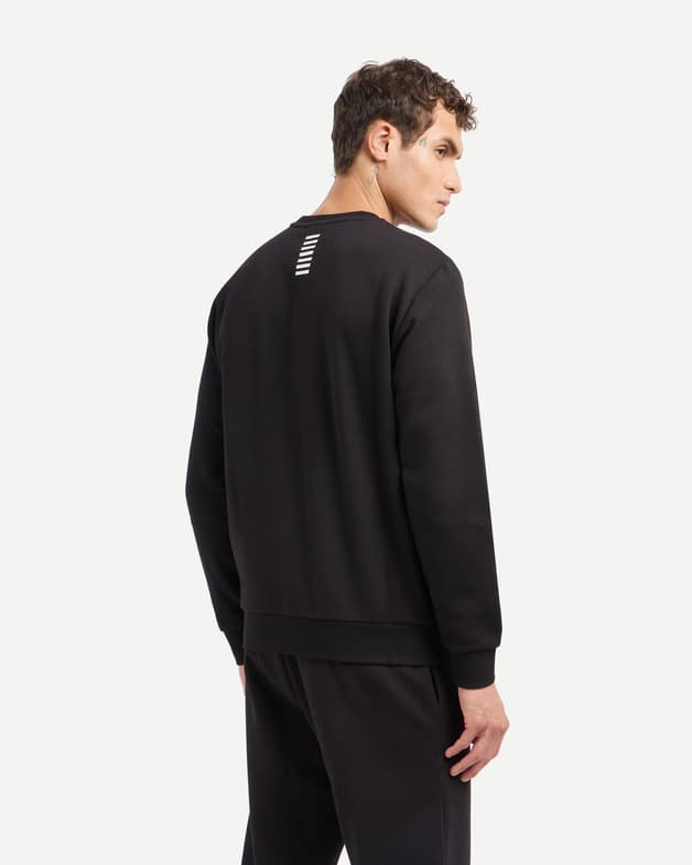 Sudadera EA7 Core Identity negro puro - #4
