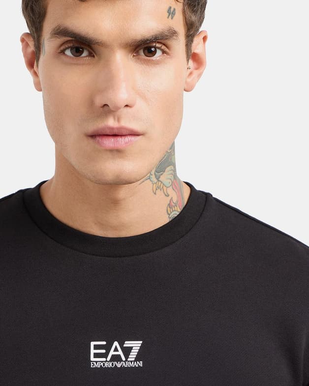 Sudadera EA7 Core Identity negro puro - #2