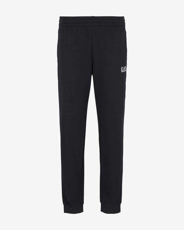 Pantalón largo EA7 Core Identity Logo negro puro - #1