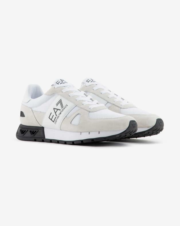 Zapatillas EA7 Emporio Armani Black & White Legacy blanco beige - #5