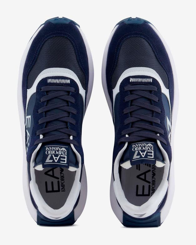 Zapatillas EA7 Wader azul marino blanco - #2