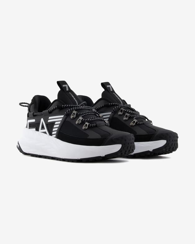 Zapatillas EA7 Sonic Rope negro puro blanco - #4