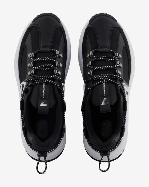 Zapatillas EA7 Sonic Rope negro puro blanco - #5