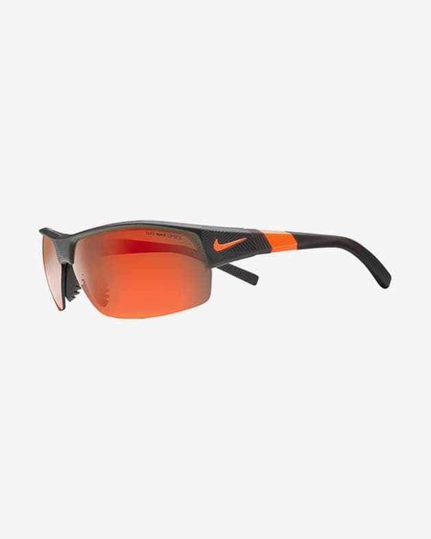 Gafas Nike Show X2 gris naranja con lentes Grey ML Orange Flash espejadas - #1