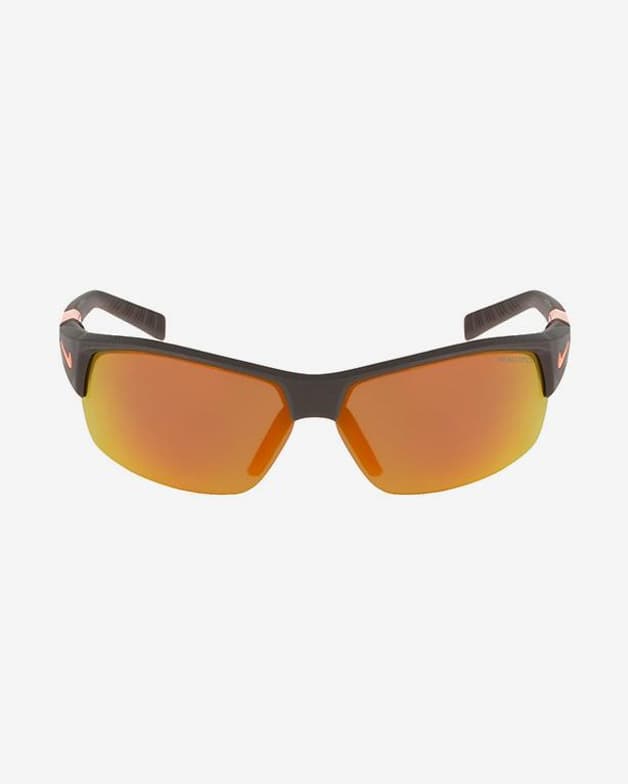 Gafas Nike Show X2 gris naranja con lentes Grey ML Orange Flash espejadas - #2