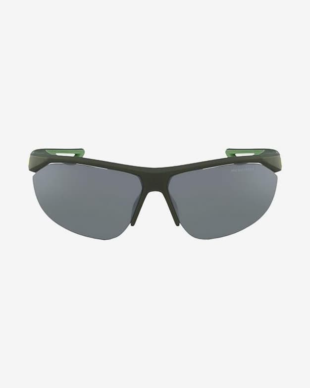 Gafas Nike Tailwind Swift verde oscuro con lentes Grey Silver Flash espejadas - #2
