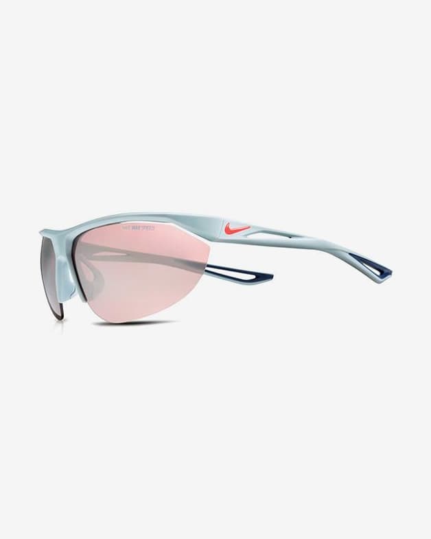 Gafas Nike Tailwind Swift gris naranja con lentes Speed Tint Silver Flash espejadas - #1