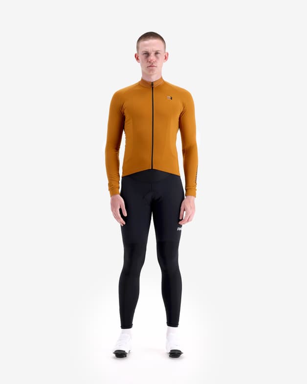 Maillot Finisseur Core Thermal manga larga amarillo - #5