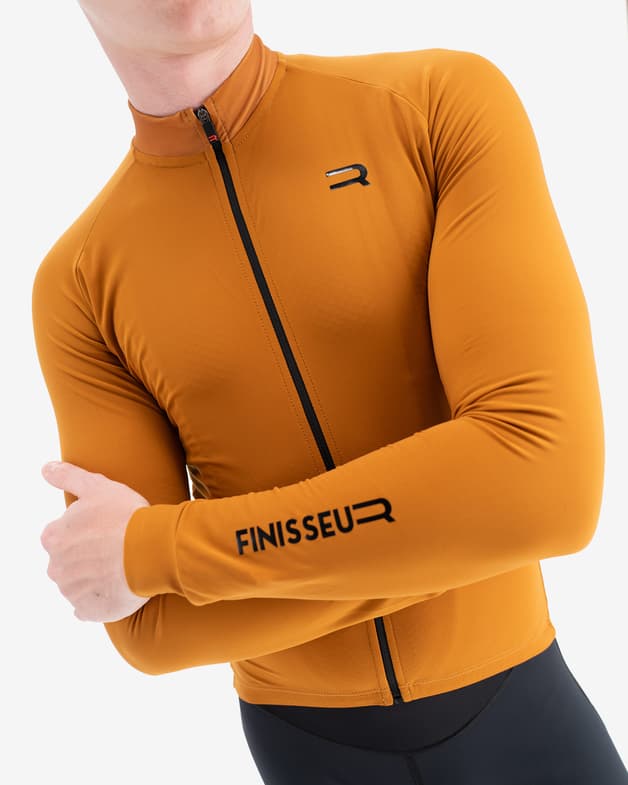 Maillot Finisseur Core Thermal manga larga amarillo - #7