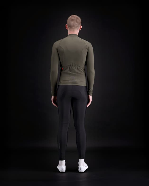 Maillot Finisseur Pro Thermal manga larga verde - #6