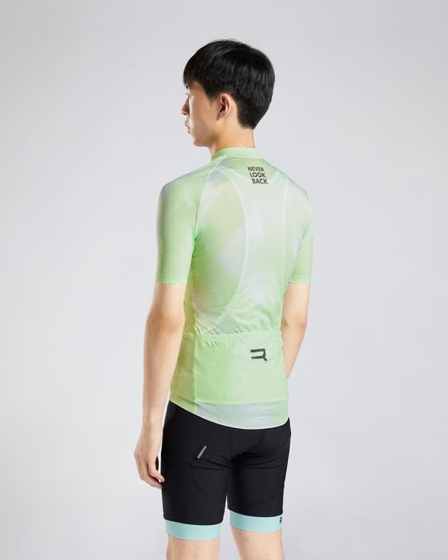 Maillot Finisseur Core Tape manga corta verde lima - #6