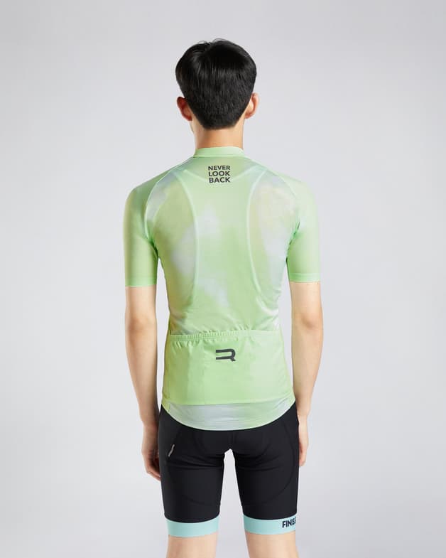 Maillot Finisseur Core Tape manga corta verde lima - #5