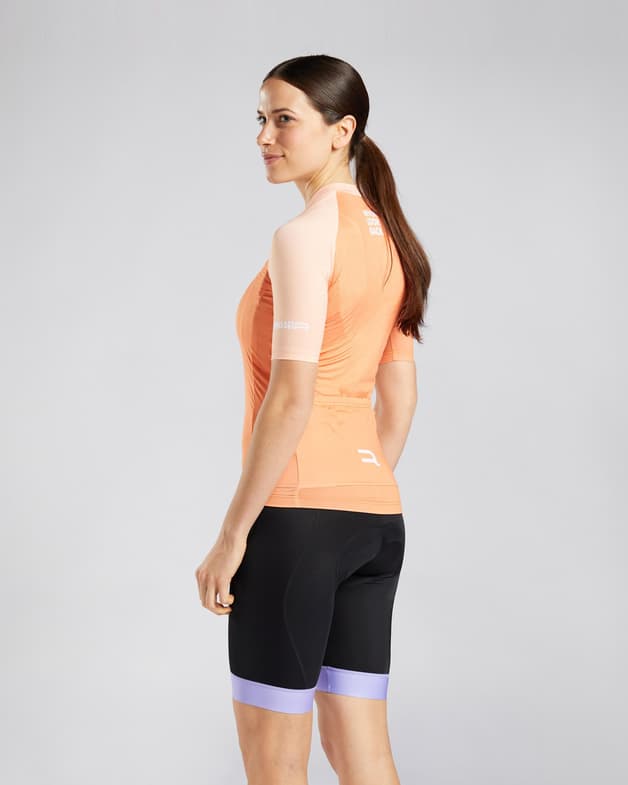 Maillot Finisseur Core Gut manga corta melocotón mujer - #6