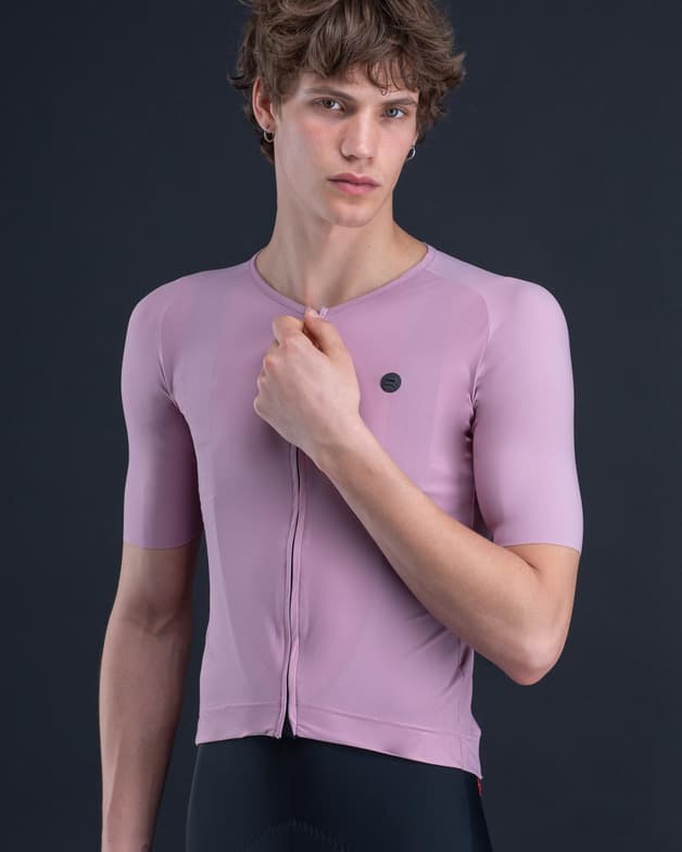 Maillot Finisseur Pro Race V manga corta rosa - #7