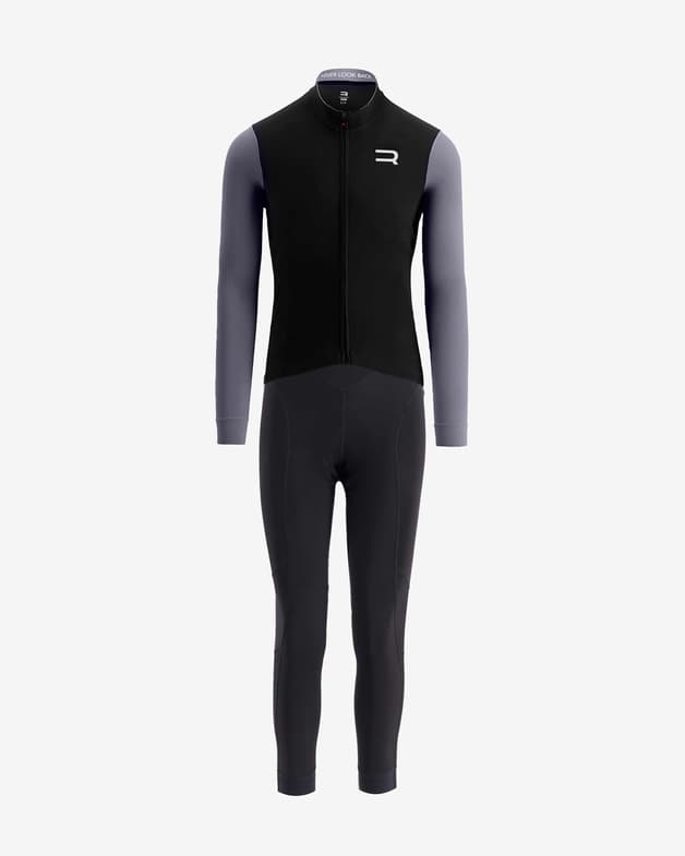 Equipación Finisseur Pro Race Skin Thermal negro gris mujer - #1