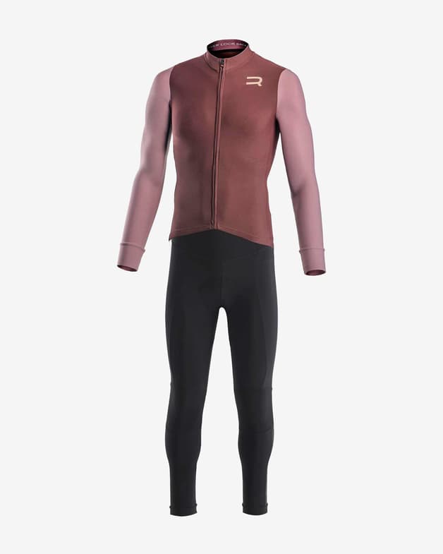 Equipación Finisseur Pro Race Skin Thermal 2 lila granate negro - #1