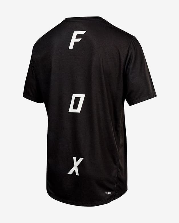 Maillot Fox Indicator Asym manga corta negro - #2