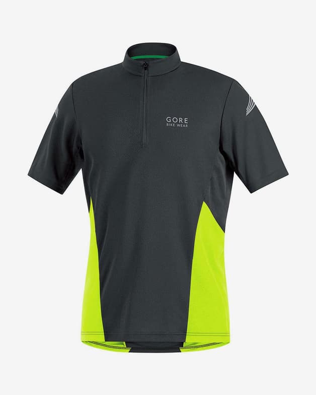 Maillot Gore Bike Wear E MTB negro amarillo - #1