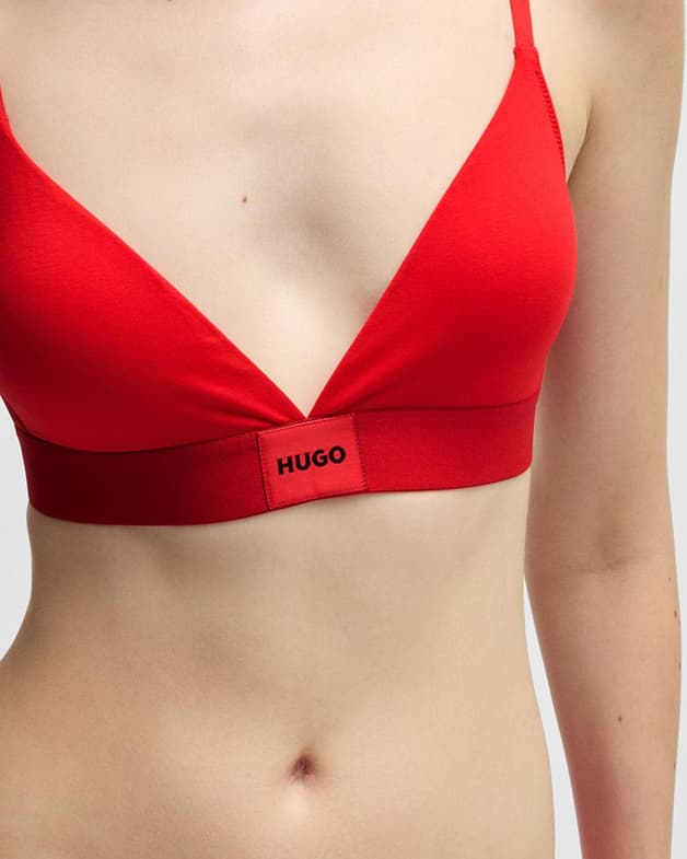 Sujetador HUGO Triangle rojo intenso - #2
