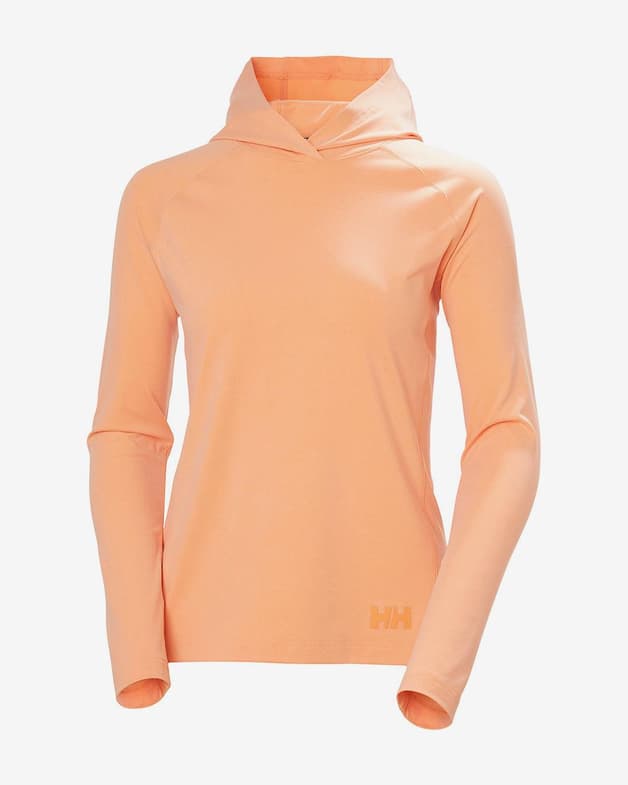 Sudadera con capucha Helly Hansen Tyri naranja salmón mujer - #1